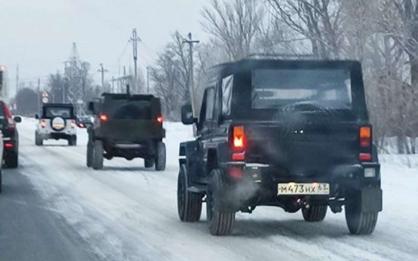Внедорожники Stalker заметили на трассе под Тольятти