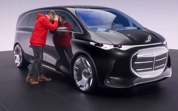Mercedes Vision V: у него есть режимы Shopping и Discovery